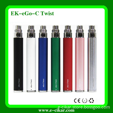 2013 Hot Selling Product EGO Battery Variable Voltage Battery EGO C Twist Battery